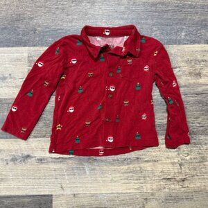 Little Sleepies Long Sleeve Christmas Polo Long Sleeves 12-18 Months